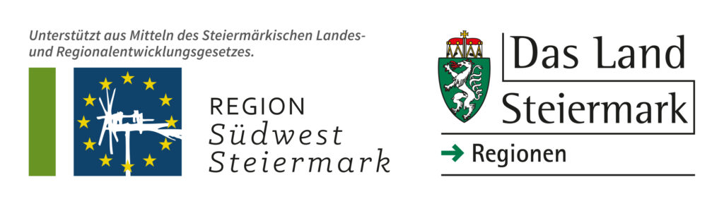 Logos Regionalmanagement Südwesteiermark und Das Land Steiermark Regionen.